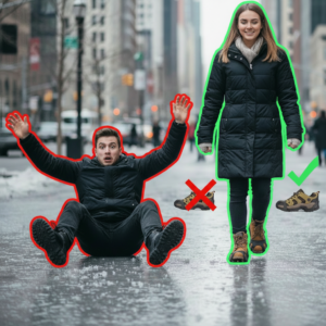 Alternative view of ICEGRIP – Ramponi elastici per ogni tipo di calzatura per prevenire scivolamenti e cadute