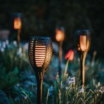 Luce ad energia solare da giardino