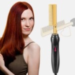 Pettine lisciante per capelli