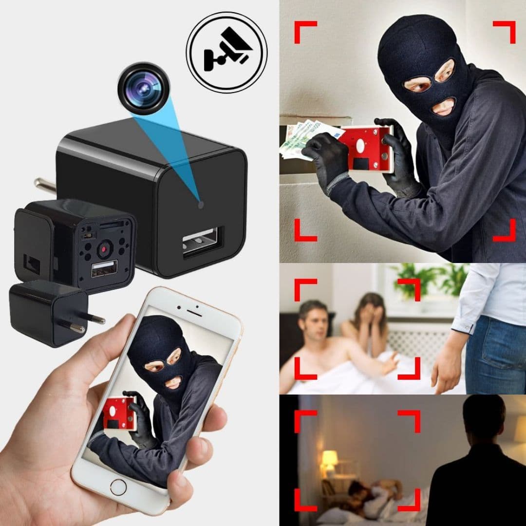 Caricatore USB con videocamera segreta 2+1 GRATIS