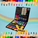 Set Pittura e Disegno da 251 pezzi + Album da colorare GRATIS