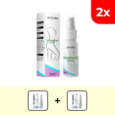 2x Spray per ridurre la cellulite