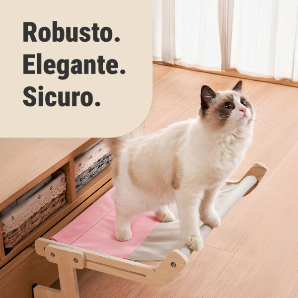 Letto per gatti da comodino KittyNap™ - immagine 2