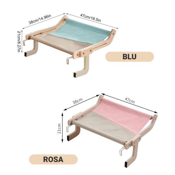Letto per gatti da comodino KittyNap™ - immagine 6