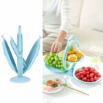 TRIOTRAY™ VASSOIO DA PORTATA PIEGHEVOLE A 3 LIVELLI