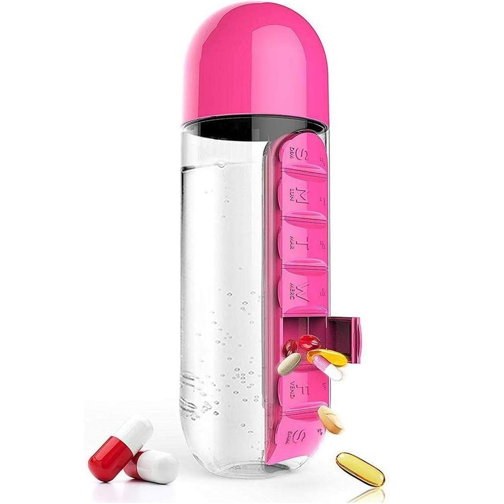 PILLFLASK™ 600ML BOTTIGLIA D'ACQUA PORTAPILLOLE