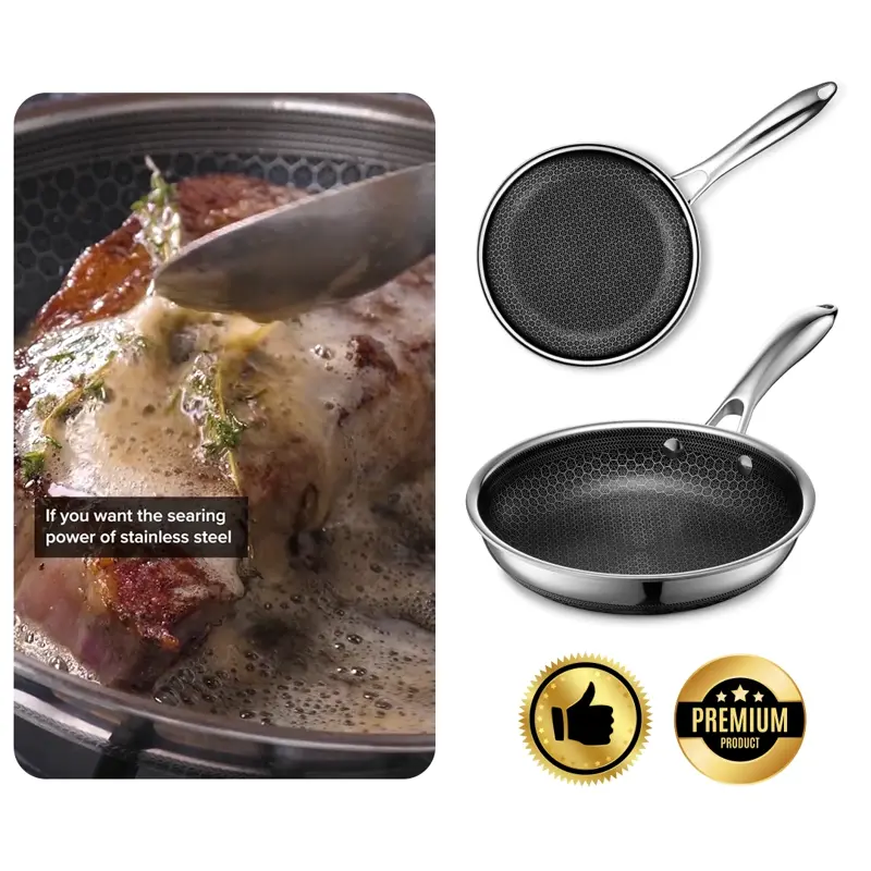 WokMaster™ - Padella Antiaderente Ibrida