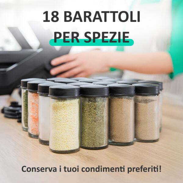 SpicePro™ - Organizzatore girevole per spezie - immagine 3