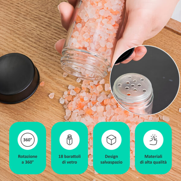 SpicePro™ - Organizzatore girevole per spezie - immagine 4