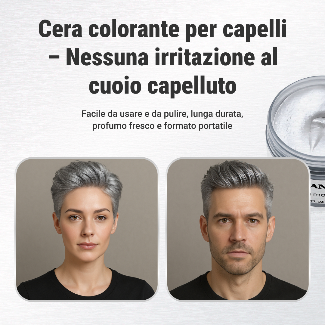 CHROMASHADE™ - Cera Colorante Temporanea per Capelli - immagine 2