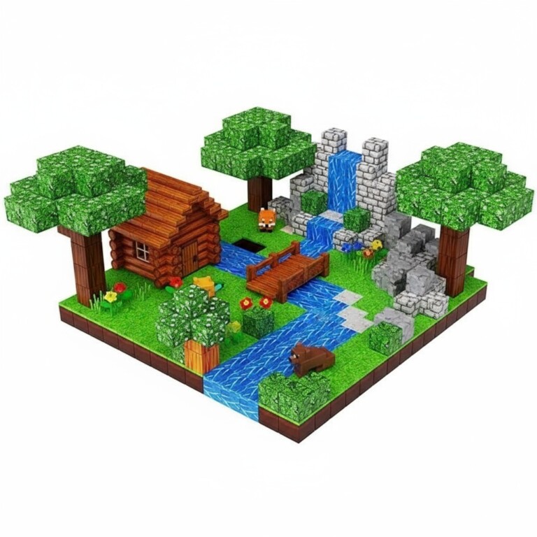 BuildEase™ -   Blocchi Magnetici per Costruzione