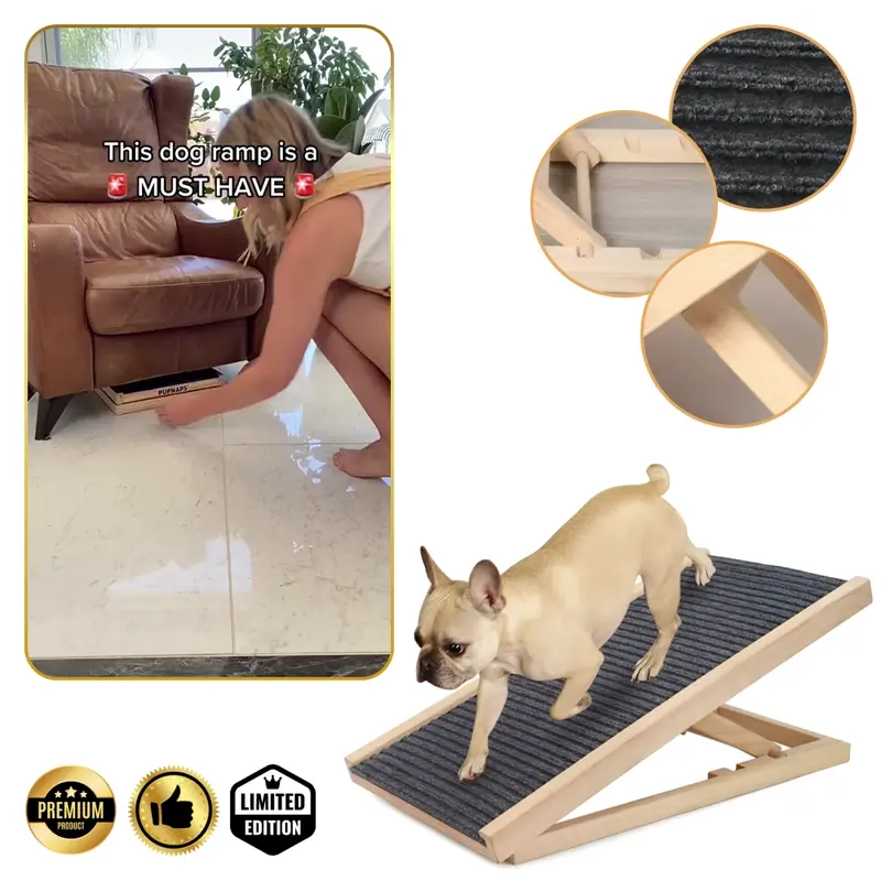 PetEase™ - Rampa Regolabile per Animali