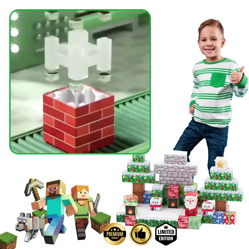 BuildEase™ -   Blocchi Magnetici per Costruzione