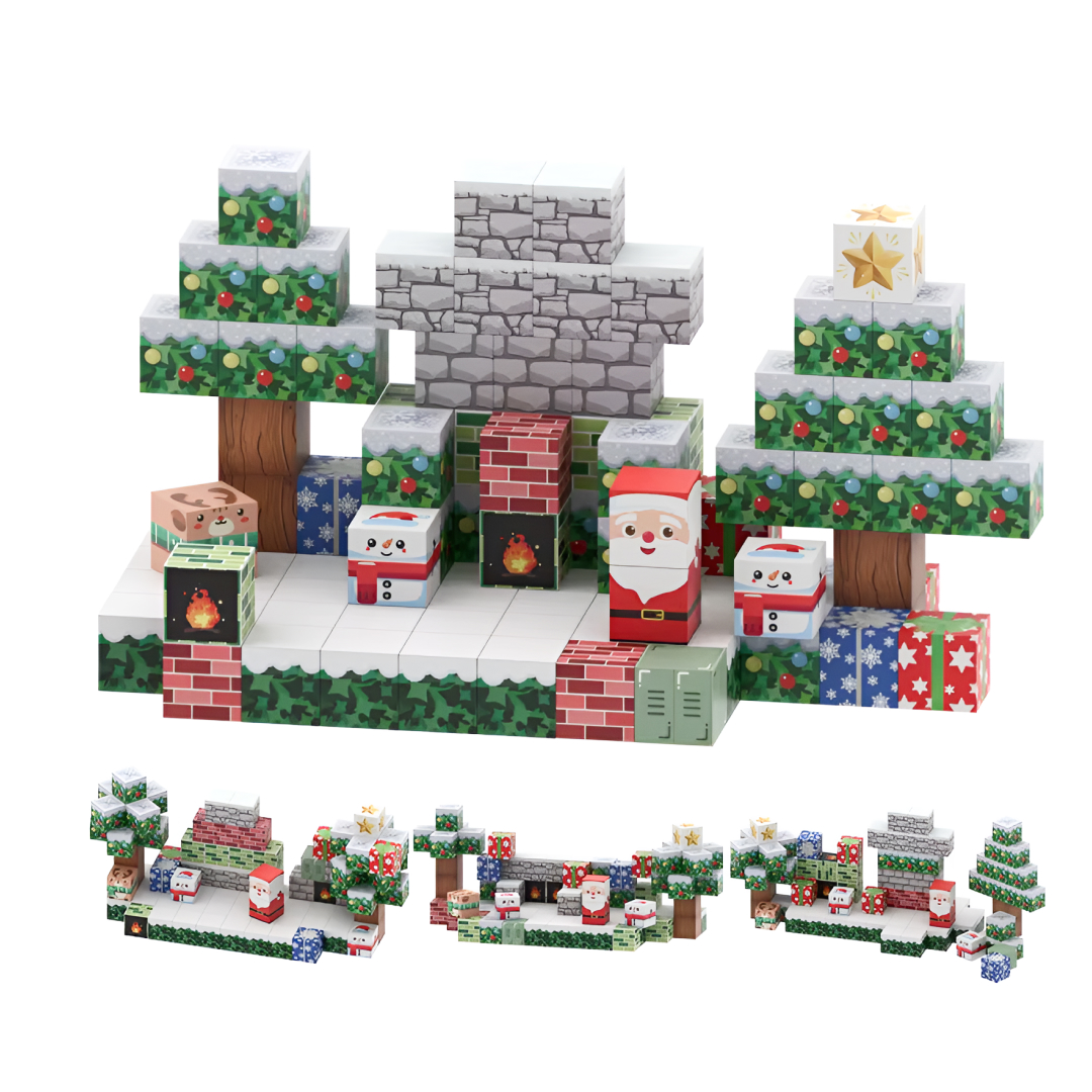 BuildEase™ - Blocchi Magnetici per Costruzione - immagine 4