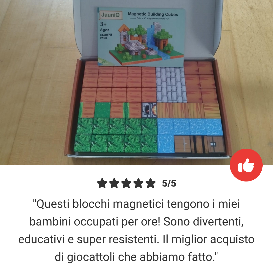 BuildEase™ - Blocchi Magnetici per Costruzione - immagine 7