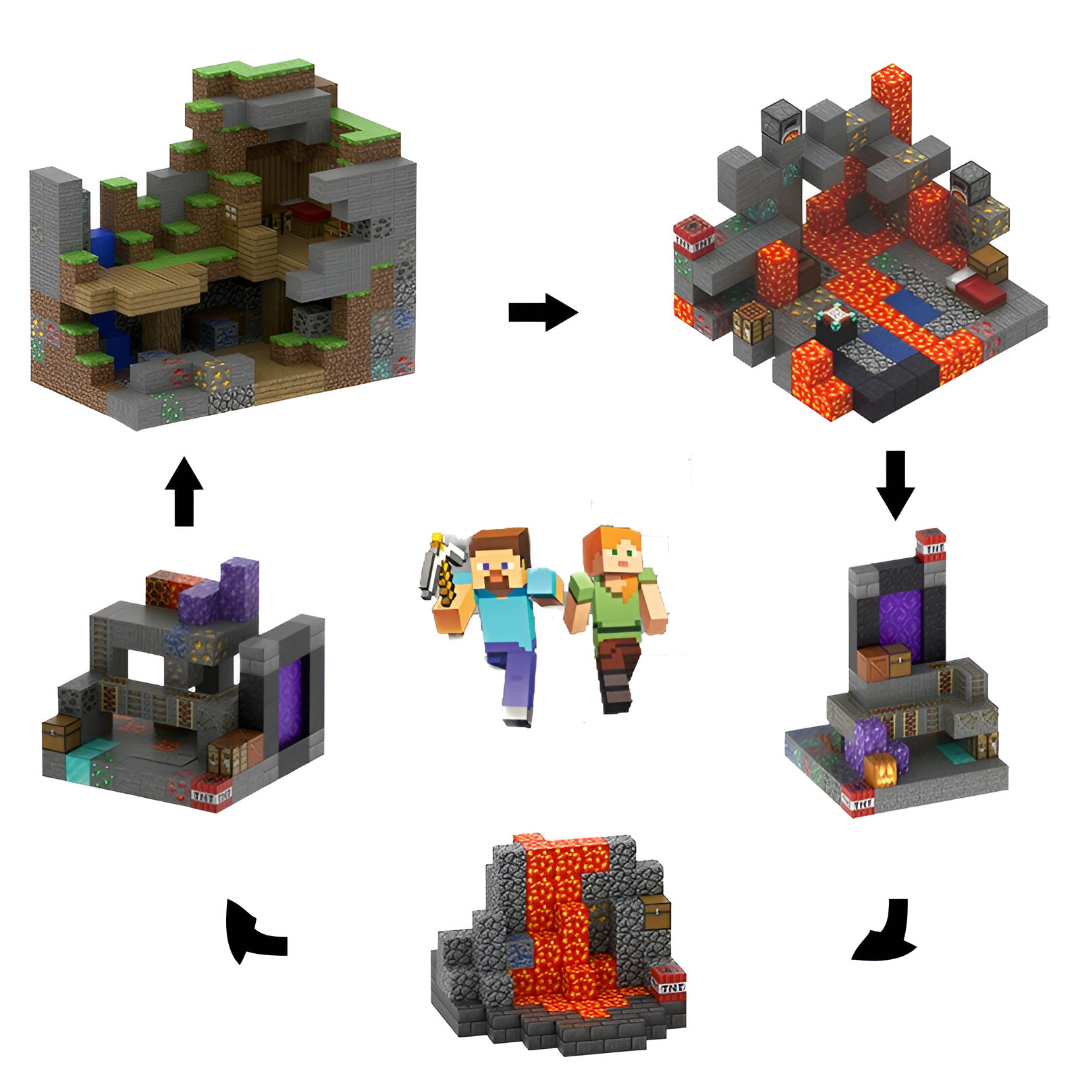 BuildEase™ - Blocchi Magnetici per Costruzione - immagine 4