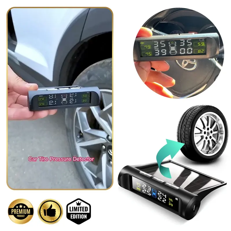 Riboton™ - Sistema di Monitoraggio della Pressione degli Pneumatici Solare