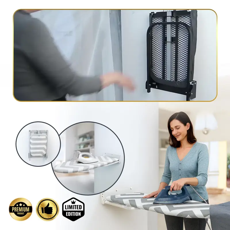 Uyo™ - Ferro da stiro salvaspazio premium