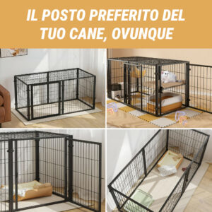 Alternative view of Pawz™ - Recinto pieghevole multifunzione per cani con porta e tetto removibile